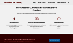 Nutritioncoaches.org thumbnail