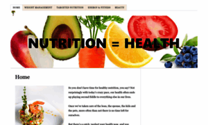 Nutritionequalshealth.com thumbnail