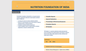 Nutritionfoundationofindia.res.in thumbnail