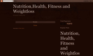 Nutritionhealthfitnessandweightloss.blogspot.com thumbnail
