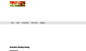 Nutritionhealthyeating.com thumbnail