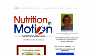 Nutritioninmotion.info thumbnail