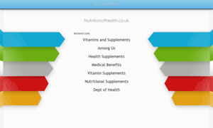 Nutritionofhealth.co.uk thumbnail