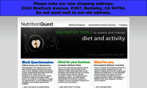 Nutritionquest.com thumbnail