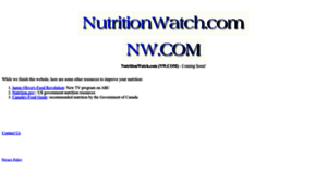 Nutritionwatch.com thumbnail