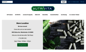 Nutrivita.com thumbnail
