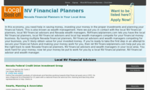 Nvfinancialplanners.com thumbnail