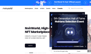 Nvirworld-nft.com thumbnail