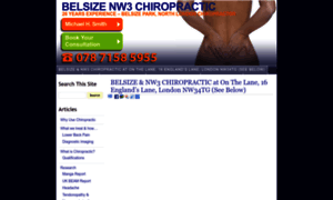 Nw3chiropractic.co.uk thumbnail