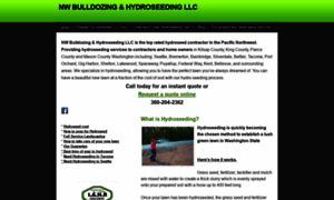 Nwbulldozingandhydroseeding.com thumbnail