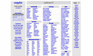 Nwct.craigslist.org thumbnail