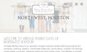 Nwhouston.vintagemarketdays.com thumbnail