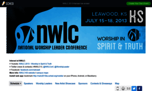 Nwlc2013ks.sched.org thumbnail