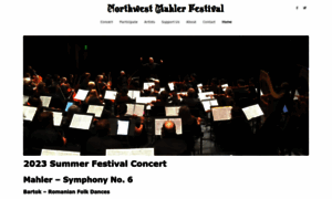 Nwmahlerfestival.org thumbnail