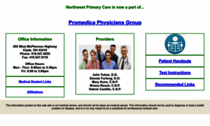 Nwprimarycare.com thumbnail