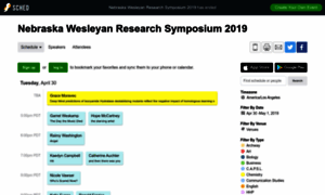 Nwuresearchsymposium2019.sched.com thumbnail