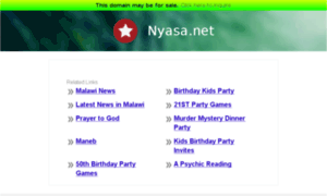 Nyasa.net thumbnail