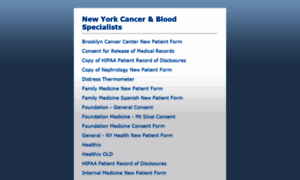 Nycancer.medforward.com thumbnail