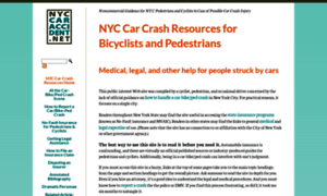 Nyccaraccident.net thumbnail