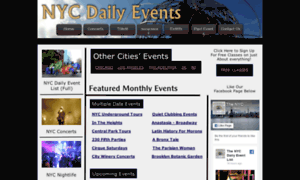 Nycdailyevents.com thumbnail