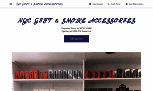 Nycgiftsmokeaccessories.business.site thumbnail