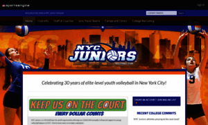 Nycjuniorvolleyball.org thumbnail