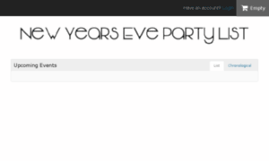 Nyepartylist.com thumbnail