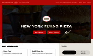 Nyflyingpizzamenu.com thumbnail