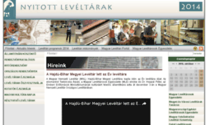 Nyitottleveltarak.archivportal.hu thumbnail