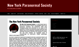 Nyparanormalsociety.com thumbnail