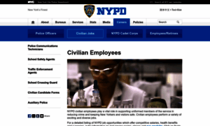 Nypdcivilianjobs.com thumbnail