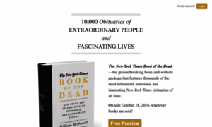 Nytbookofthedead.com thumbnail