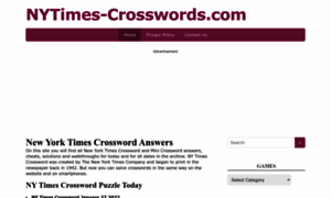 Nytimes-crosswords.com thumbnail