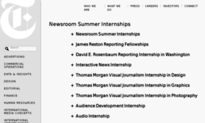 Nytimes-internship.com thumbnail