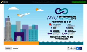 Nyuentrepreneursfestival2018.sched.com thumbnail