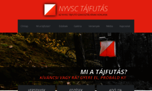 Nyvsc-tajfutas.hu thumbnail