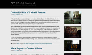 Nyworldfestival.org thumbnail