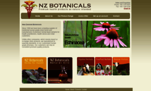 Nzbotanicals.com thumbnail