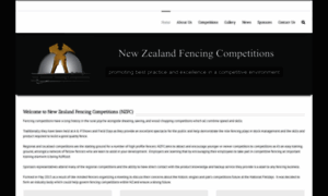 Nzfencingcompetitions.co.nz thumbnail