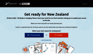 Nzready.immigration.govt.nz thumbnail