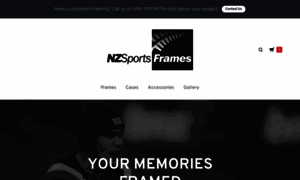 Nzsportsframes.co.nz thumbnail