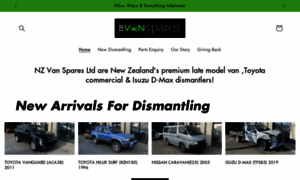 Nzvanspares.co.nz thumbnail