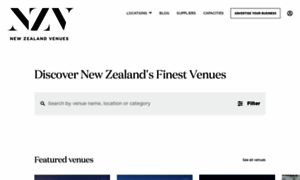 Nzvenues.co.nz thumbnail