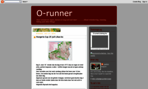 O-runner.blogspot.com thumbnail