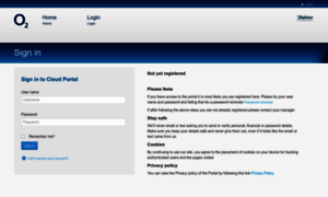 O2-cloudportal.co.uk thumbnail