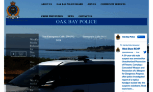 Oakbaypolice.org thumbnail