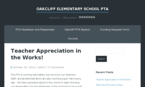 Oakcliffpta.com thumbnail