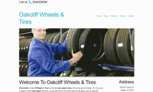 Oakclifftires.com thumbnail