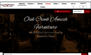 Oakcreekamishfurniture.com thumbnail