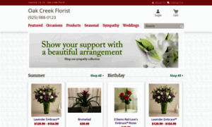 Oakcreekflorist.net thumbnail